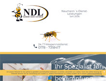 Tablet Screenshot of ndl-augsburg.de